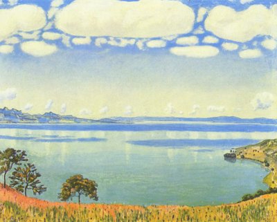 Le lac Léman vu de Chexbres - Ferdinand Hodler